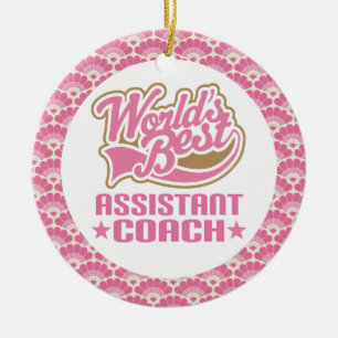 World’s Best Assistant Coach Gift Ornament