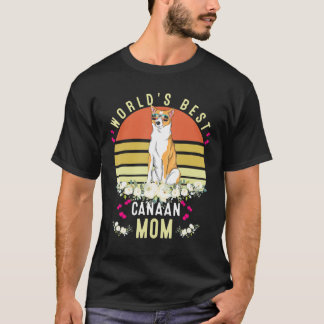 World´s Best Canaan Mum Dog Mama Funny T-Shirt