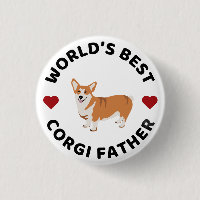 World’s Best Corgi Father Proud Dog Dad Gift
