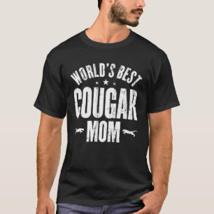 World s Best COUGAR Mom T-Shirt
