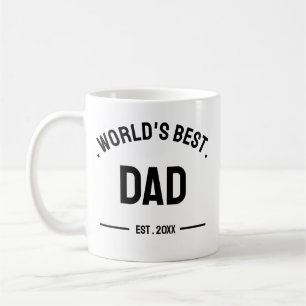 World’s Best Dad Daddy Perfect Gift for Dad Coffee Mug