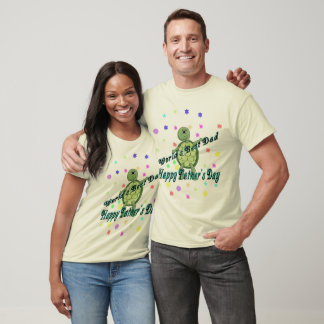 World’s Best Dad Happy Father’s Day T-Shirt