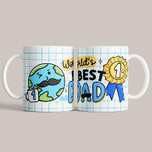 World’s Best Dad Mug Father’s Day Gift