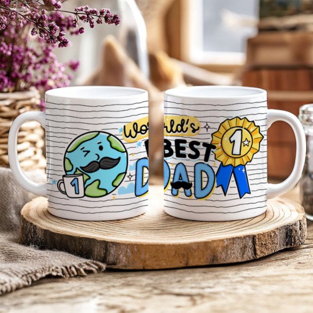 World’s Best Dad Mug Father’s Day Gift (Creator Uploaded)