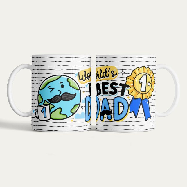 World’s Best Dad Mug Father’s Day Gift (Creator Uploaded)