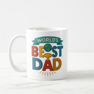 World’s Best Dad Mug Retro Father’s Day Gift