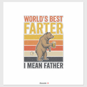World’s Best Farter Funny Father Bear