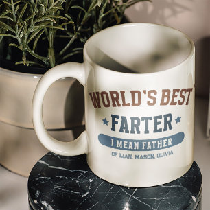 World’s Best Father Funny Personalised Coffee Mug