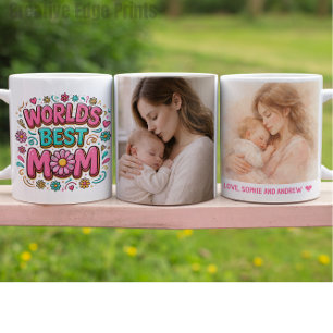 World’s Best Mom Personalized – Mother’s Day Mug