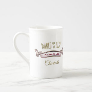 World’s Best Mother-in-Law Bone China Mug