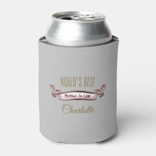 World’s Best Mother-in-Law Can Cooler (Can Front)