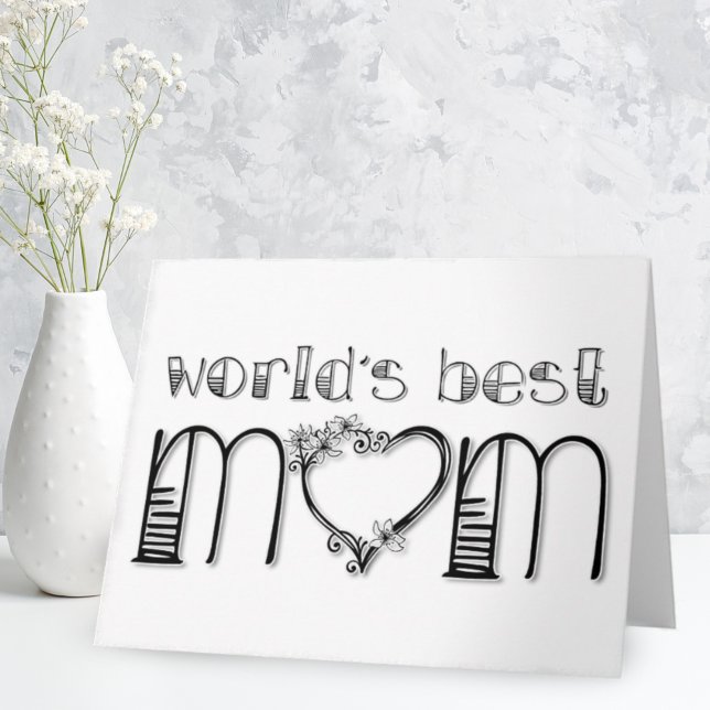 World’s Best Mum Card (Creator Uploaded)