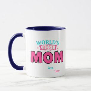 World’s Best Mum Coffee Mug – Custom Gift