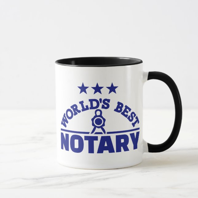 World’s best notary mug (Right)