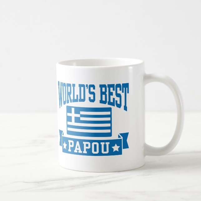 World’s Best Papou Coffee Mug (Right)