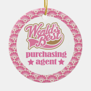 World’s Best Purchasing Agent Gift Ornament