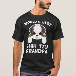 World   S Best Shih Tzu Grandpa     T-Shirt