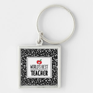 World’s Best Teacher Appreciation Teacher Day Key Ring