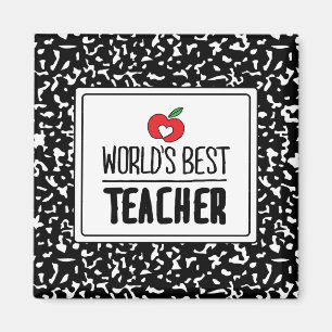 World’s Best Teacher Appreciation Teacher Day Magnet