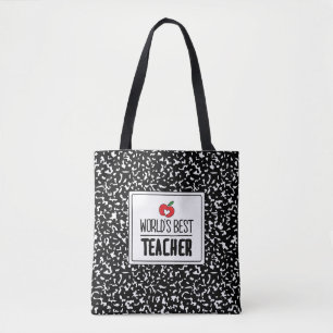World’s Best Teacher Appreciation Teacher Day Tote Bag