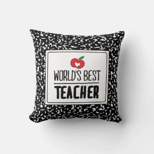 World’s Best Teacher Appreciation Teacher DayHappy Cushion