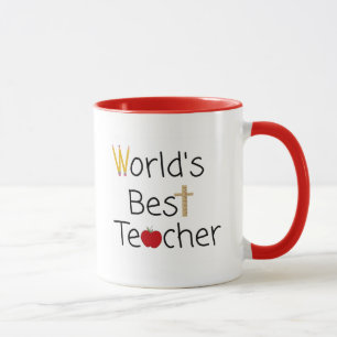 World’s Best Teacher Cool School Supplies Mug