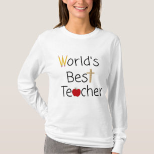 World’s Best Teacher Cool School Supplies T-Shirt