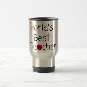 World’s Best Teacher Cool School Supplies Travel Mug