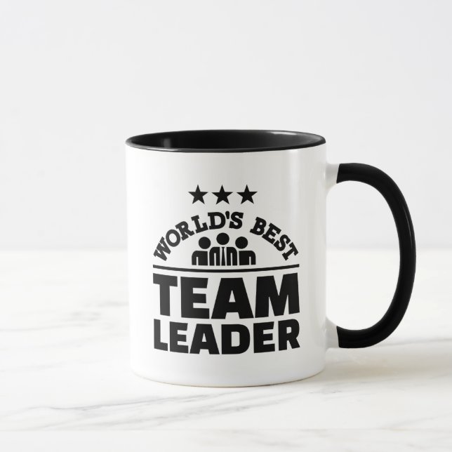 World’s best team leader mug (Right)