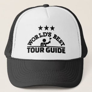 World’s best tour guide trucker hat