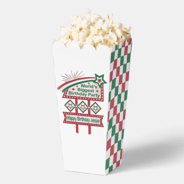 World’s Biggest Birthday Party Marquee Favour Box (Popped)