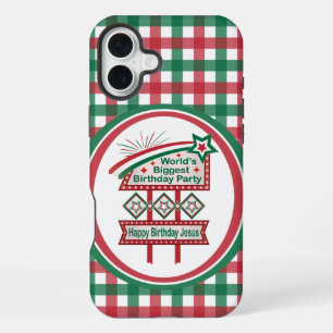 World’s Biggest Birthday Party Marquee iPhone 16 Plus Case