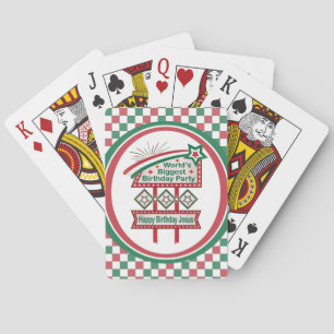 World’s Biggest Birthday Party Marquee Playing Cards