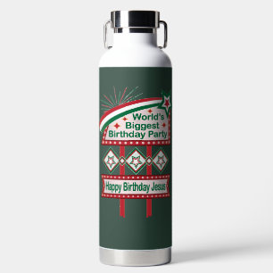 World’s Biggest Birthday Party Marquee Water Bottle