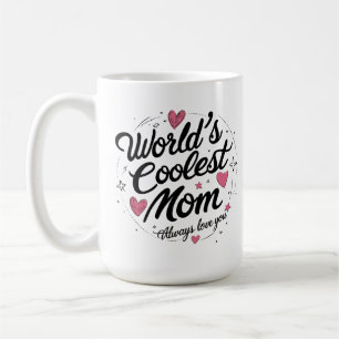 World’s Coolest Mum –Whimsical 15oz Classic Coffee Mug