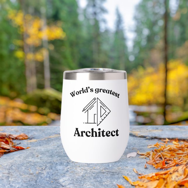 World’s Greatest Architect Custom Name Typography (Outdoor (Rotated))