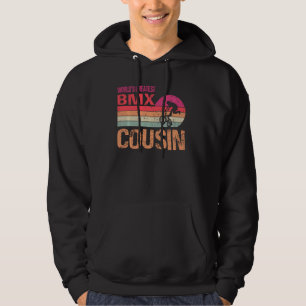 World S Greatest Bmx Cousin Vintage Mother S Day Hoodie