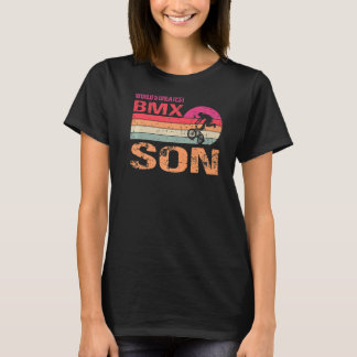 World S Greatest Bmx Son Vintage Father S Day T-Shirt