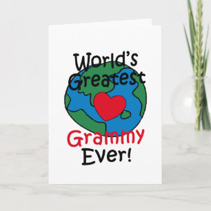 World’s Greatest Grammy Heart Card