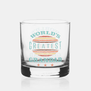 World’s Greatest Grandad Whiskey Glass