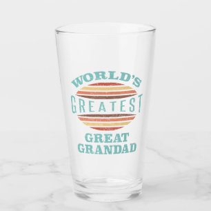 World’s Greatest Great Grandad Glass