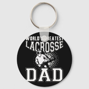 World´s Greatest Lacrosse Dad Lax Stick Lacrosse Key Ring