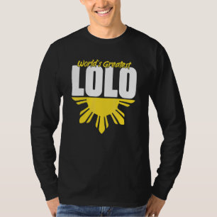 World s Greatest Lolo Filipino Grandpa T-Shirt