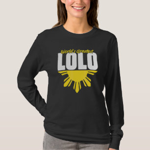 World s Greatest Lolo Filipino Grandpa T-Shirt