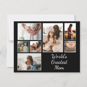 World’s Greatest Mum Family Child 7 Photo Collage