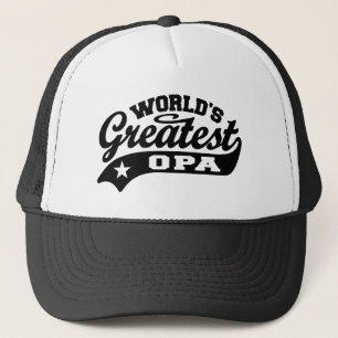 World’s Greatest Opa Trucker Hat