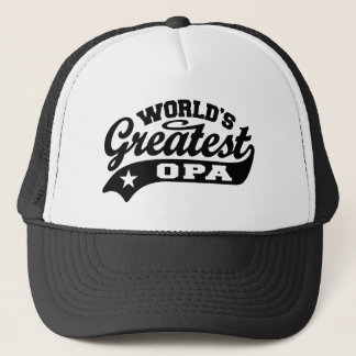World’s Greatest Opa Trucker Hat