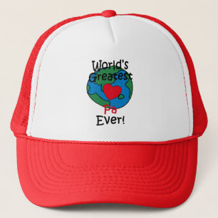 World’s Greatest Pa Heart Trucker Hat
