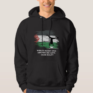 World’s Highest Child Amputees Per Capita – Gaza Hoodie