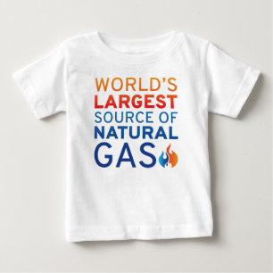 World’s Largest Source Of Natural Gas Baby T-Shirt
